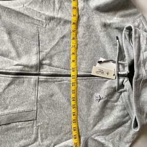 Original Penguin Full Zip Fleece Hoodie size Medium